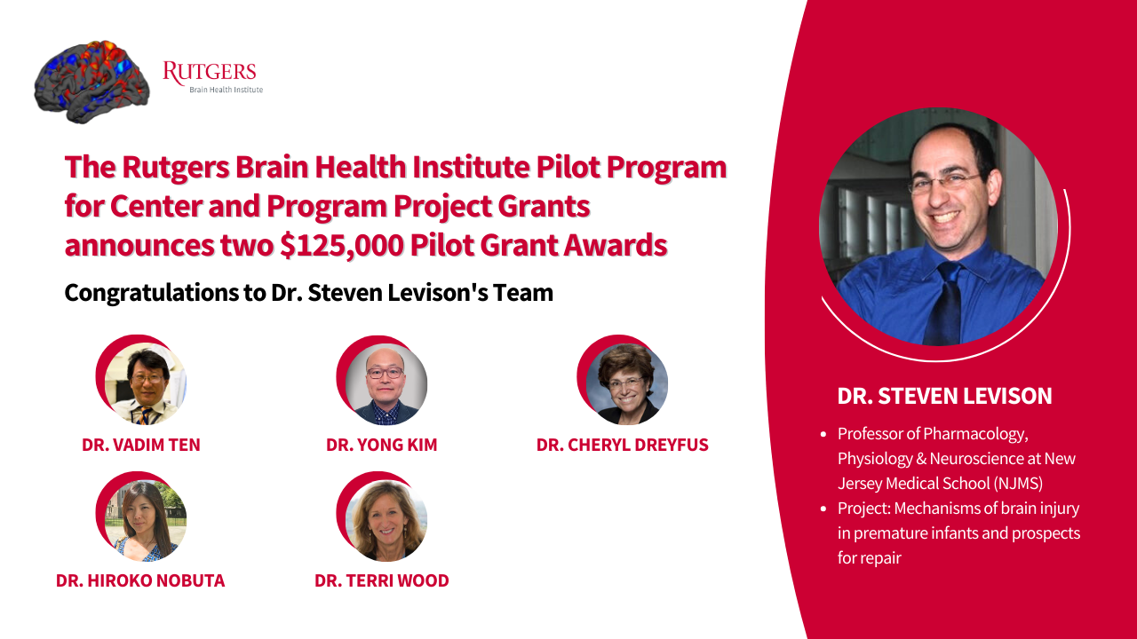 2023 Pilot Grant Awardees - Rutgers Brain Health Institute